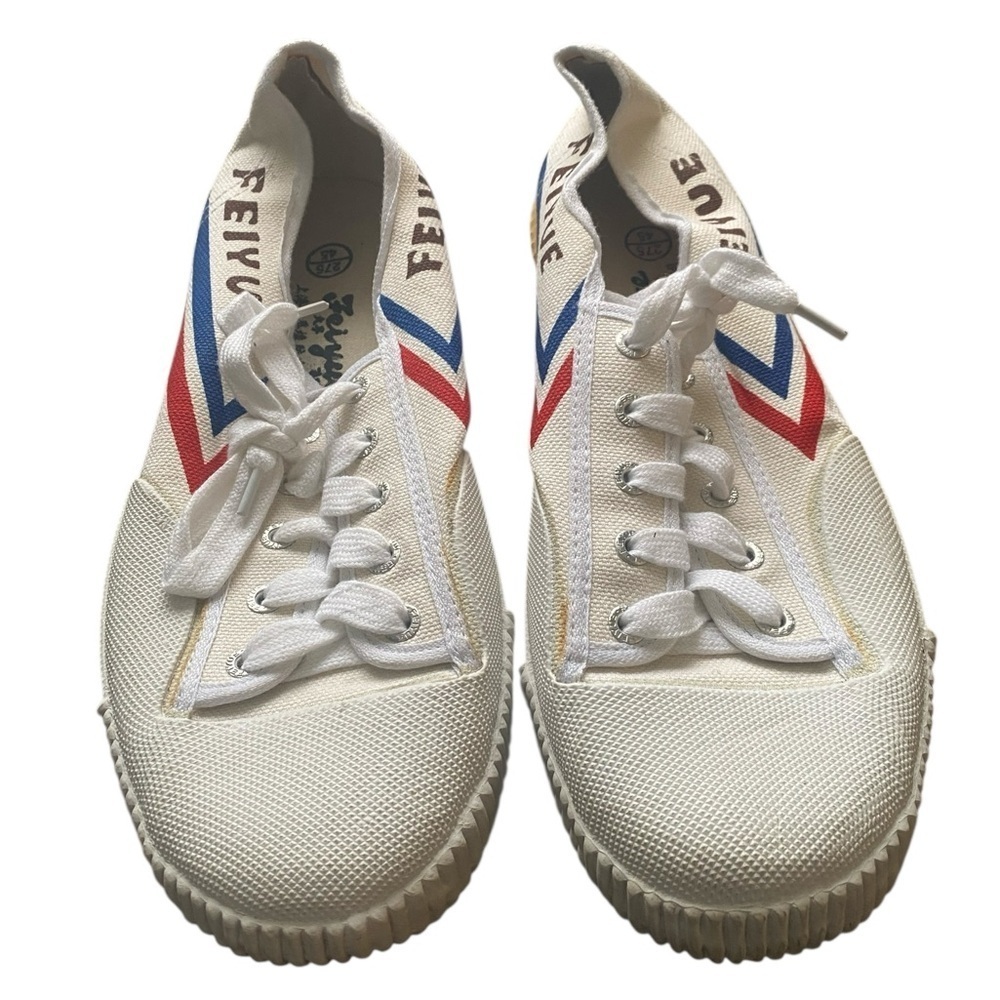 Feiyue Low Ivory Blue sneakers